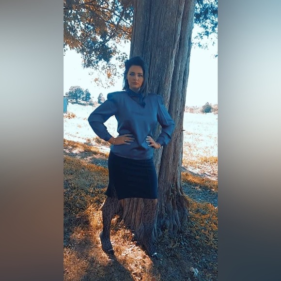 Vintage Silk Blouse - Picture 7 of 7